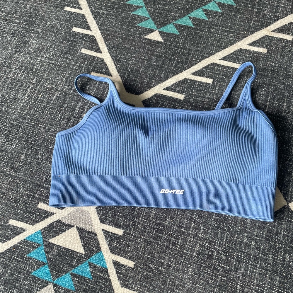 Bo and Tee Optimum Bra in Blue- From Glacier collection